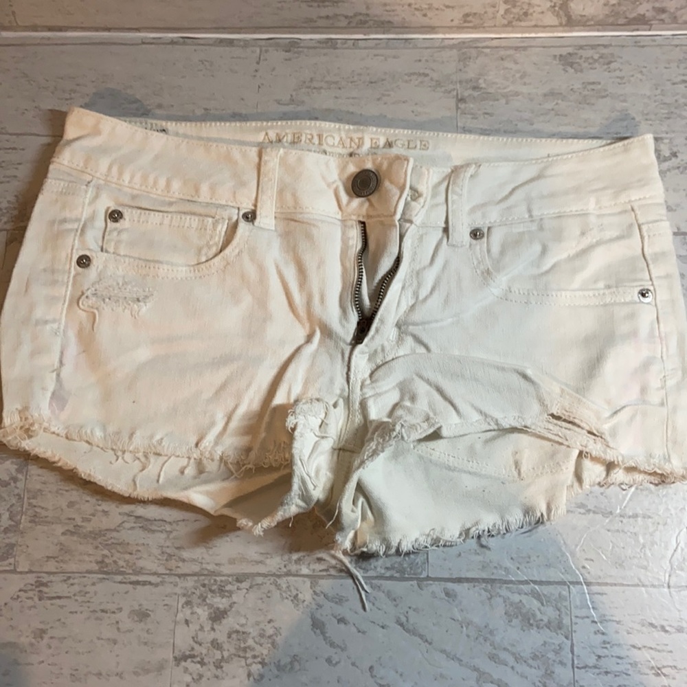 White AE shorts